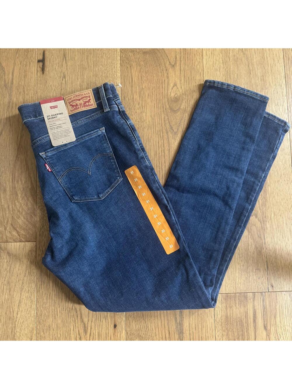 New Women's Levi's 311 Shaping Skinny Jeans Size 31x30